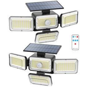 Mokot 850066336250 Solar Lights Outdoor 288 Led 2800lm Motion Sensor