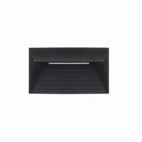 29063 Moonrays Black Deck Or Stair Light Metal 4.72 Inch -