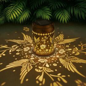 Ld-0137fn Morpholife Hummingbird Lantern Solar Outdoor Birthday Gifts For Women Light Outdoo