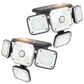 Ip44 Moss & Stone 897038504237 Solar Outdoor Lights Waterproof Powered 3 Modes Mo