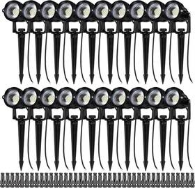 Motrackcao 445026244299 12w Landscape Lights Low Voltage Led Lighting Spotlight Waterproof Gar