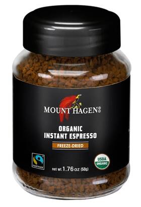Mho02303 Mount Hagen Instant Espresso Coffee Eco-friendly Organic Made