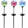 Mr-91251 Moonrays Led Solar Path Lights Glass Ball Design 062964912515