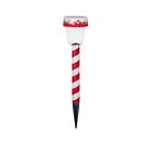 Ms2p-r3x-xm12-t49 Holiday Living Candycane Solar Integrated Led Path Light