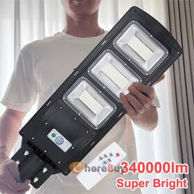 Much 600685278802 340000lm Commercial Solar Street Light Led Outdoor Dusk Dawn Lighting Bulb