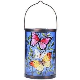 4455810 Mumtop Hanging Solar Lantern Outdoor Waterproof Led Butterfly Lights Decorativ