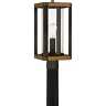 Mvpl9863rstb James Allan Bucks Tall Outdoor Single Head Post Black