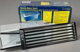 National Specialty Lighting 759929127120 Brick Light Xbl-l-bk Louver Exterior / Interior Step Xenon