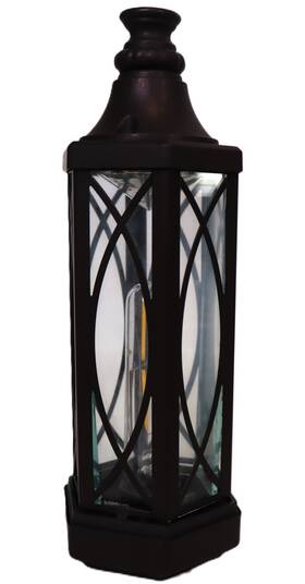 Naturally Solar 842674018888 Led Pathway Light 2pk Torch Style Landscape Box Dented