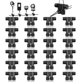 B0fd6wb88q Neteha 24 Pack Low Voltage 12-18 Gauge Wire Connectors For Landscape Lighting P