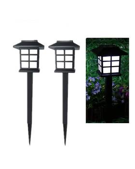 Newote 762924763477 Outdoor Solar Pathway Lights Waterproof 2-packs Outside Led Decorative