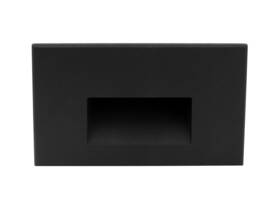 Stw11203khbk Nicor 767706172805 Lighting Stw Step Light 5x3 Black
