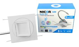 Dlq5-ma-10-120-3k-wh Nicor Lighting Dlq5 Downlight 5 Inch 3000k