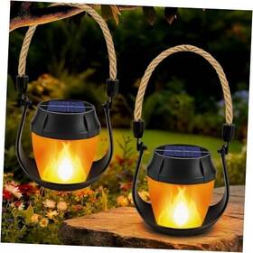 Bh-a-034 Ningbo Beihong Electric Technology Co. Ltd. Upgraded Solar Lanterns Outdoor 2 Pack Hanging Lantern Lights With