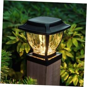 Opo202403171 Ningbo Nora Information Technoloty Co. Ltd Solar Post Cap Lights Outdoor Glass Deck Fence Light Powered