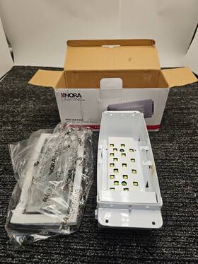 Nsi-601bz Nora Lighting Step 2w Led Louver Bronze Recessed