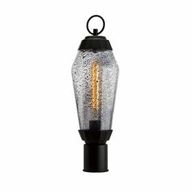 1267-mb-ig Norwell Lighting - Lyrids 1 Light Outdoor Post Lantern In Modern Style-20