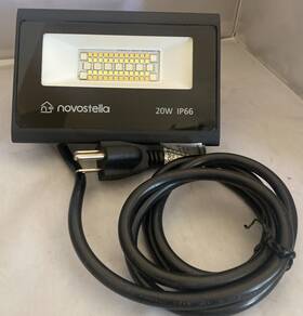 00744603916831 Novostella 20w Rgbcw Smart Led Flood Lights Outdoor Dimmable Wifi No Antenna