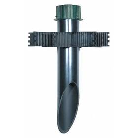 Sf76-664 Nuvo Mounting Post - 3 Inch Diameter Antique Verdigris Finish