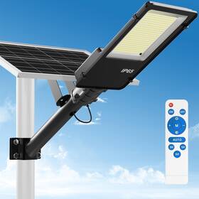 Gy-ys-300w Nuxniao 300w Solar Street Light Outdoor 2500lm 6500k Floodlights With Remote C