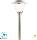 Nxt-12111 Hampton Bay Outdoor Path Light Glass Lens Stainless 0842674001064