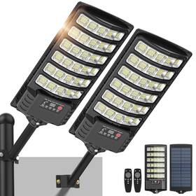 Nz180 Okpro Solar Lights Outdoor Waterproof - Wide Angle Street Dusk