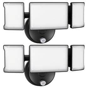 3-lbd60q Olafus 2 Pack 60w Flood Lights Dusk To Dawn Outdoor Lighting Ip65 Waterproof Led Secur
