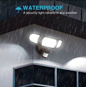 100w Olafus 974036281518 Led Security Light Motion Sensor Outdoor Flood With 3