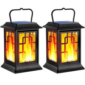 Ovg-91006 Ollivage Solar Lanterns Outdoor Waterproof Hanging Garden Ligh