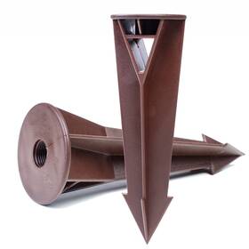Olymstar 768484393215 Ground Stake Spike For Outdoor Landscape Spot Pathway Solar Flood Light