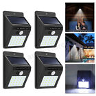 Omn4673156 Glime Solar Power Pir Motion Sensor Light Outdoor Wall Security