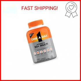 One A Day 016500596431 Multivitamin For Women 50 And Over Tablets Womens Plu