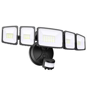 Onforu 974388030932 5 Heads 55w Led Security Lights Motion Sensor Outdoor 360 Wide Angle