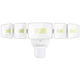 Bdbl100g-5 Onforu 120w 12000lm Led Security Lights Motion Sensor 5 Heads 360 White
