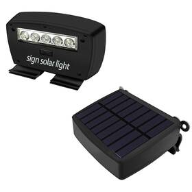 45rfg Oossxx Solar Power Deck Led Light Clip-on Yard Security Sign Spotlight Large