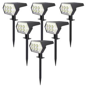 Whpg002ab Ootday Solar Spot Lights Outdoor 108 Leds Super Bright Light For Landscaping Ip65