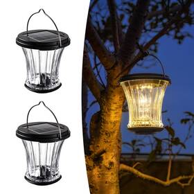 Opo20250115 Opoira Glass Solar Lantern Outdoor Waterproof Hanging Lights For Outside With