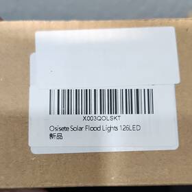 X003qolskt Osisete Solar Flood Lights 126 Led Cool White Ip65 Motion Sensor Outdoor