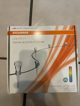 Osram 046135736995 Sylvania Lightify Garden Spot Mini 73699 Smart Home Led Landscape Lighting