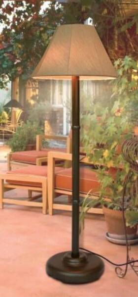 110brz Outdoor Lamp Company Floor Traditional Shade - Bronze