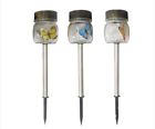 P026 Patriot Lighting Path Light Butterfly In Glass Jar 689531924414