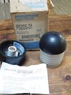 P5205-31 Progress Lighting Path Light Etched Glass Black Aluminum