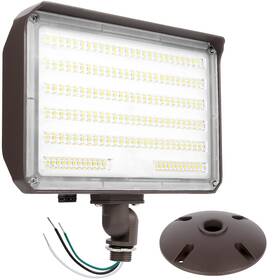 100w Paktonvo 714955972014 Led Flood Light With Knuckle Outdoor Dusk To Dawn Photocell 500