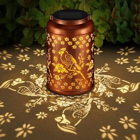 Pawatee 735083497262 Cardinal Solar Lanterns Outdoor Waterproof Garden Decor Christmas B