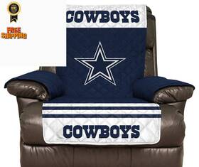 Nflfp-cow-4r Pegasus Sports Nfl Dallas Cowboys Furniture Protector With 80 X 65 Blue