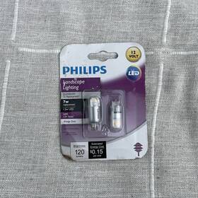 Philips 046677475543 Landscape Lighting 7watt T5 Led Replacement Lamp 12volt 1.2 Watt 2 Lamps