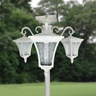 Plan-1001 Unbranded Outdoor Lights Led Solar Lamp Post And Dual Hanging