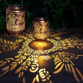 Ky1000 Pluspace Solar Lanterns Outdoor Waterproof Garden Decor Hummingbird Gifts For