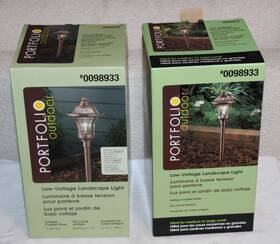 0098933 Portfolio 2 New Antique Copper Low Voltage 11-watt Landscape Path Light
