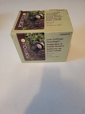 0191073 Portfolio Outdoor Floodlight